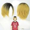 AEQPUIYE Kozume Kenma Cosplay Short Wig Heat Resistant Synthetic Hair Wig Halloween Carnival Party Wigs view 1