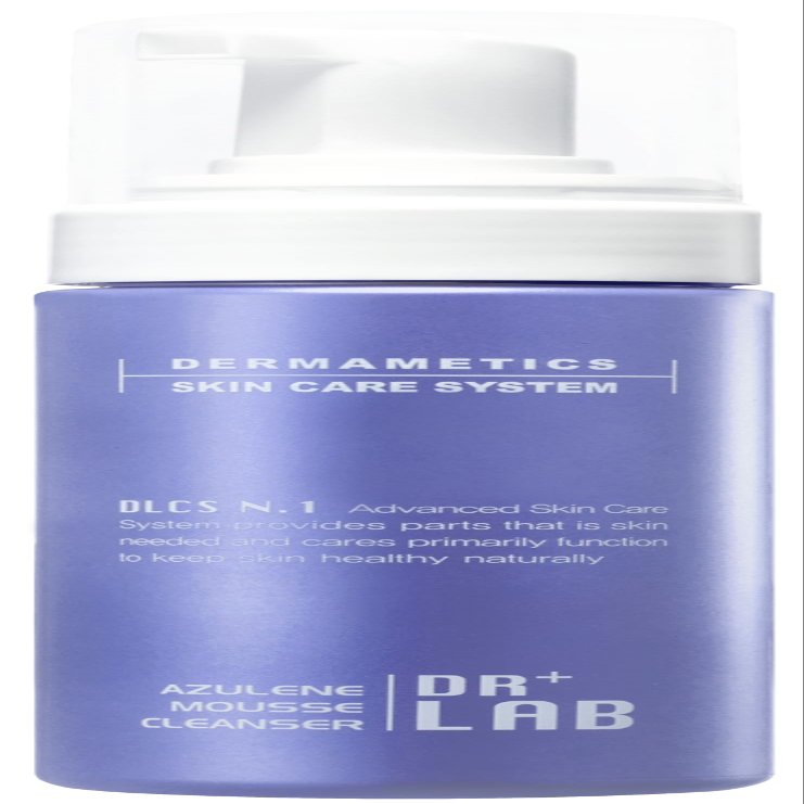 DR+LAB Azulene Mousse Cleanser 5.2 fl oz /150ml Mild Foam Cleansing Soothing Hydrating for Dry Sensitive Skin