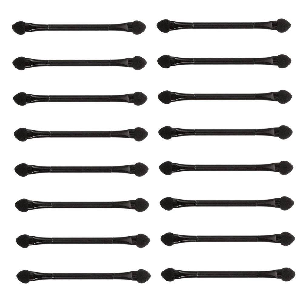30Pcs Double Ended Sponge Eye Shadow Applicator Sticks for Eye Makeup Blending Soft Cosmetic Brushes for Women Ideal Makeup Tools for Application