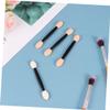 ARTSEWPLY 24pcs Disposable Dual-sided Eyeshadow Sponge Sticks Applicators for Makeup Artists and Beauty Shops Ultra Skin-friendly Lightweight for Eyeshadow Eyebrow and Lip Applications Black view 4