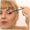50pcs Eyelash Brush Eyelash Mascara Eyelash Comb Eyelash Spoolies Eyeshadow Makeup Brush Cleaner Automatic Portable Eyelash Beauty Eyelash Tool Eyebrow Brush Wands Plastic Purple NinthAvenue Basics view 4