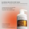 Advanced Clinicals Gentle Vitamin C Face Wash For Women & Men | Citrus Scented Gel Facial Cleanser Soap | Aloe Vera + Ferulic Acid Hydrating Foaming Wash For Cleansing Dirt & Oil, 11.75 Fl Oz, 2PC view 2