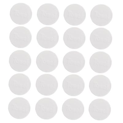 WEKADRIN 20pcs Travel Disposable Face Towels Soft Non-Woven Water Absorbent Towel for DIY Beauty Care