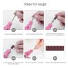 HIONJIN 1Set Electric Nail Drill Machine Kit Charging Manicure Machine Pedicure 6 Bits Sanding Buffer Nail File Nail Art view 3