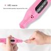 HIONJIN 1Set Electric Nail Drill Machine Kit Charging Manicure Machine Pedicure 6 Bits Sanding Buffer Nail File Nail Art view 4
