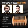 Beardilizer Beard Brush Kit, 100% Pure Boar Bristle Brush, Luxury Wood Comb & 2 Mustache Scissors, Professional Grooming & Care, Beard Accessories for Men view 4