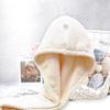 AGKXHDEC 1 Pack Double Layer Microfiber Towel, Hair Turbans for Wet Hair, Drying Hair Wrap for Women(Warm White) view 2
