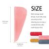 AGKXHDEC 1 Pack Double Layer Microfiber Towel, Hair Turbans for Wet Hair, Drying Hair Wrap for Women(Pink) view 3