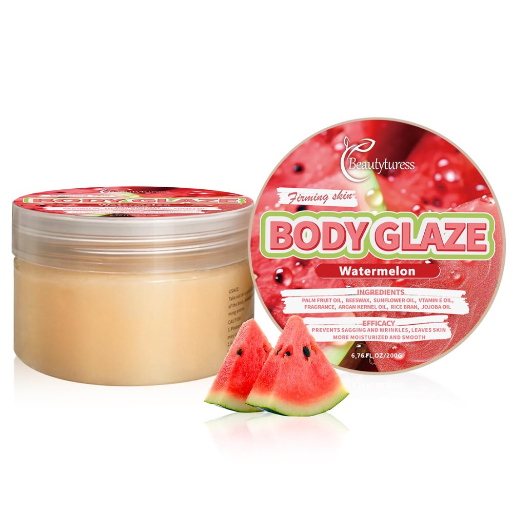 BEAUTYTURESS Body Cream Body Cream 200g High Nourishment Nourishing Body Spring Water Fruity Series - Watermelon Scent - Moisturizing for Daily Body Care