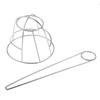 KAILIKETIY Hair Bun Holder Elegant Metal Hair Cage Stick Unique Design for Women for Weddings Parties and Daily Wear view 1