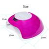 HIONJIN Nail Tools Charging Nail Art Automatic Sensor Beads Second Timed Phototherapy Glue Lamp view 2