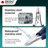 DEOU Podiatrist Toenail Clippers Ingrown Toenail Tools for Thick Nails and Inlaid Nails,Manicure and Pedicure Clippers,Heavy Duty Nail Clippers, Pedicure Tools (Dark Blue+Nail Remover) view 4