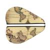 GDSHJKLW World Map Retro Drying Hair Caps Super Absorbent Soft Hair Drying Towel Quick Dry Coral Velvet Hair Drying Cap Hair Turban for Women Wet Hair Long Thick Hair view 2