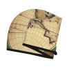 GDSHJKLW World Map Retro Drying Hair Caps Super Absorbent Soft Hair Drying Towel Quick Dry Coral Velvet Hair Drying Cap Hair Turban for Women Wet Hair Long Thick Hair view 3