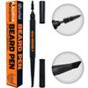 Beard Pen Filler for Men - Barber Styling Grooming Pencil - Waterproof, Sweat Proof, Long Lasting Solution with Natural Finish - Cover Beard and Scalp Patches in Seconds - Deep Dark Brown 1 Pack view 1