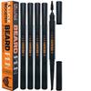 Beard Pen Filler for Men - Barber Styling Grooming Pencil - Waterproof, Sweat Proof, Long Lasting Solution with Natural Finish - Cover Beard and Scalp Patches in Seconds - Deep Dark Brown 5 Pack view 1