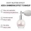 Hair and Body Glitter Spray, Holographic Glitter Highlighter Powder, Face Body Clothes Shiny Glitter, Loose Shimmer Hairspray Festival Rave Prom Accessories (Peal White) view 4