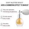 Hair and Body Glitter Spray, Holographic Glitter Highlighter Powder, Face Body Clothes Shiny Glitter, Loose Shimmer Hairspray Festival Rave Prom Accessories (Gold) view 4