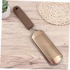 LALADEFIEE 1pc Multifunctional Foot Exfoliator Remover Stainless Steel for Dead Skin Calluses Rose Hole Portable Foot Care Tool for Men Women view 2