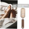 LALADEFIEE 1pc Multifunctional Foot Exfoliator Remover Stainless Steel for Dead Skin Calluses Rose Hole Portable Foot Care Tool for Men Women view 4