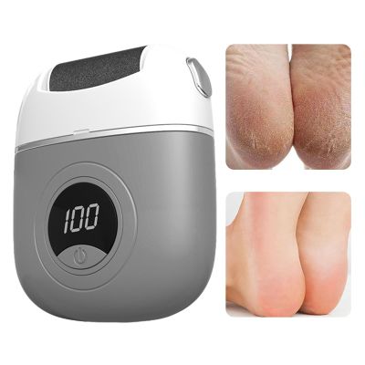 Automatic Foot Scraper | Electric Foot Files Grinder - Foot Care Tool with Three Adjustment Grinding Head for Toes, Heels, Side of Feet, and Soles