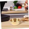 HAPINARY Stainless Steel Shaving Soap Bowl Men's Lather Bowl Ergonomic Handle Versatile for Home Travel and Business view 4