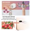 ZWHLYLY 3D Portable Nail Printer, Automatic Smart Art Nail Printer Machine, Digital Mobile Nail Printing Machine, Support WiFi/USB, for Kid/Nail Studio/Manicurist/Nail Lovers (Rose Gold) view 2