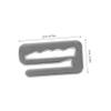 Beatifufu 20pcs Haircut Cape Buckle Barber Cape Hooks Replacement Clip Supply Adjuster view 2