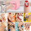 ZWHLYLY Smart 3D Nail Art Printer, Automatic Nail Printer Machine with Free Mobile APP, Support WiFi/DIY/USB, Portable Mobile Nail Painting Machine for Home Usage Nail Salon (Pink) view 2