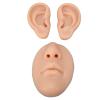 JTLB Silicone Ear Model, Simulation Training On Human Skin, Practice Nose Nose Ring Ear Piercing Model for Salon Student Practice, Soft and Elastic Silicone Piercing Training Tool for view 1