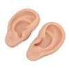 JTLB Silicone Ear Model, Simulation Training On Human Skin, Practice Nose Nose Ring Ear Piercing Model for Salon Student Practice, Soft and Elastic Silicone Piercing Training Tool for view 2