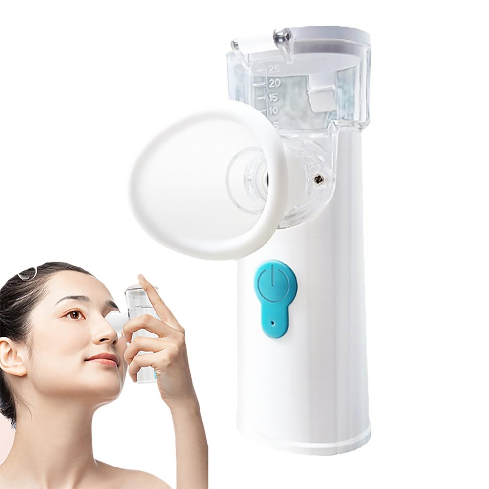 CHANGLKJ Handheld Eyes Spraying Machine, Portable Nano Eyes Mister, Eye Drop Steamer with Rechargeable Design, Large Amount of Mist and Fine Particles, Relief Eyes Fatigue, for Office, Traveling