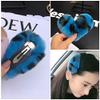 Claw Clips Barrettes,Plush Hair Catch. Barrette Fur Sweet Side Bangs Hair Clip 4.3 inch Girls Alligator Hair Pins Headdress Fluffy Hair Accessories Cute(2 pcs5) view 2
