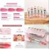 6-Pack (Single Tube) Crystal Flower Jelly Lipstick - Long-Lasting Color-Changing Lip Balm, Moisturizing view 4