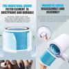 APKLJIUY Portable Vacuum Nail Dust Collector,Low Noise Professional Nail Dust Collector, Super Strong Nail Dust Extractor Machine, for Nail Salon Use view 2