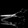 Professional Hair Thinning Scissors Hair Cutting Teeth Shears Barber Hairdressing Texturizing Scissors Extremely Very Sharp 6.3 Inch 440C Stainless Steel For Men Women Salon view 3