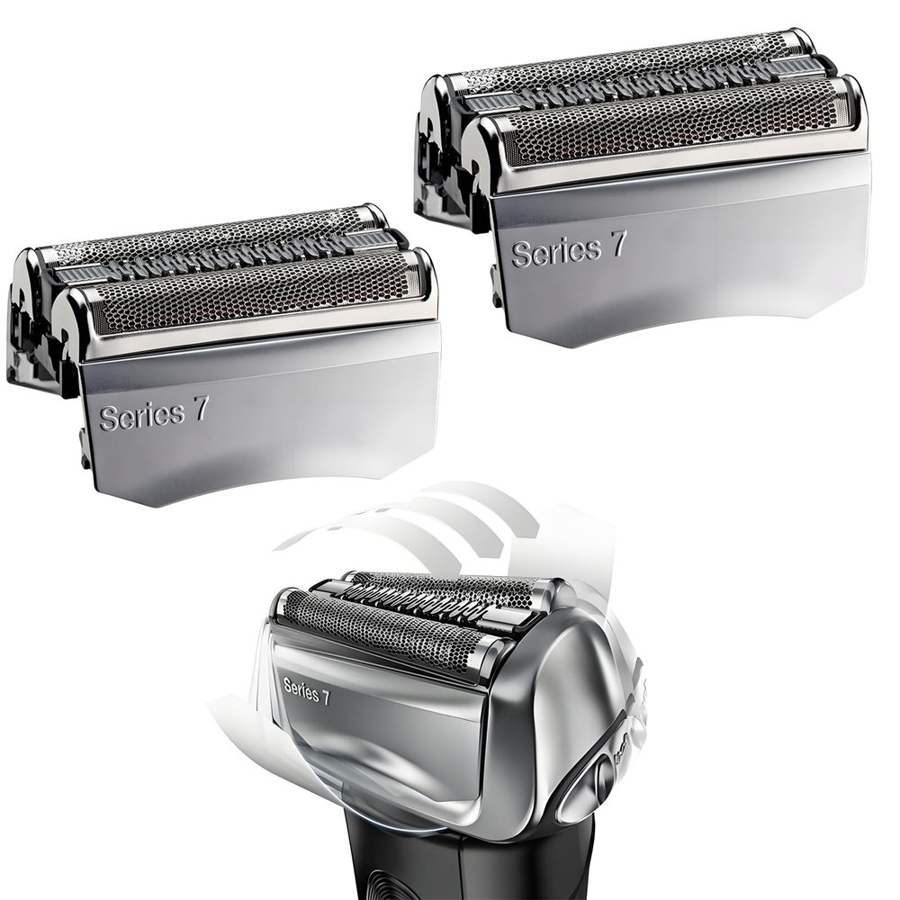 SAMDAKAL Series 70S 70B 52S 52B 53B Shaver Replacement Head for Braun Compatible with Braun 52B 52S 53B Series7 70B 70S (2Packs)
