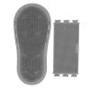 BTSEURY Foot Scrubber, 1 Piece Shower Foot Scrubber, Soft Silicone Non Slip Suction Cups Foot Cleaner Slipper Without Bending (Grey) view 3