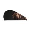 STVYUKL Brown Labrador Retriever Hair Drying Cap Super Absorbent Soft Hair Drying Towel Quick Dry Coral Velvet Drying Hair Caps Hair Turban for Women Wet Hair Long Thick Hair view 1