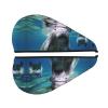 STVYUKL Ocean Animal Manatee Hair Drying Cap Super Absorbent Soft Hair Drying Towel Quick Dry Coral Velvet Drying Hair Caps Hair Turban for Women Wet Hair Long Thick Hair view 2