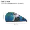 STVYUKL Ocean Animal Manatee Hair Drying Cap Super Absorbent Soft Hair Drying Towel Quick Dry Coral Velvet Drying Hair Caps Hair Turban for Women Wet Hair Long Thick Hair view 4