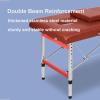Portable Massage Table, Tattoo Bed with Eco-Friendly Breathable PU Leather Height Adjustable Lash Bed in 8 Gears, for Spa Salon Tattoo(Red,180 * 80 cm) view 4
