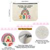 14 Year Old Girl Gift Ideas, 14th Birthday Gifts for Teenage Girls, Funny 2012 Birthday Decorations Makeup Bags for Her, Sister, Daughter, Niece, Cute Cosmetic Travel Pouch for Teen Girls Trendy Stuff view 2