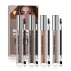 4Pcs Brow Gel With Eyebrow Gel Smudgeproof Longwear For Defined Brows In Soft Brunette Eyebrow Makeup view 1
