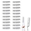 20 Pack Replacement Heads Blades Compatible with Finishing Touch Flawless Dermaplane Glo Lighted Facial Exfoliator, Stainless Steel Heads for Removal Peach Fuzz, Facial and Eyebrow Hair view 1