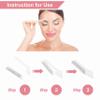 20 Pack Replacement Heads Blades Compatible with Finishing Touch Flawless Dermaplane Glo Lighted Facial Exfoliator, Stainless Steel Heads for Removal Peach Fuzz, Facial and Eyebrow Hair view 2