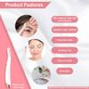 20 Pack Replacement Heads Blades Compatible with Finishing Touch Flawless Dermaplane Glo Lighted Facial Exfoliator, Stainless Steel Heads for Removal Peach Fuzz, Facial and Eyebrow Hair view 4
