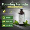 Luxury Foaming Bath - Natural Scented Bubble Bath - with Essential Oils and Epsom Salt - Refreshing Peppermint Scent, 33.8 fl oz / 1L view 2