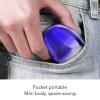 Mini Electric Beard Clipper, Portable Efficient Powerful Fully Automatic Electric Beard Trimmer with USB Interface for Home Travel view 4