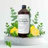 Luxury Foaming Bath - Natural Scented Bubble Bath with Essential Oils and Epsom Salt - Energizing Eucalyptus Scent, 33.8 fl oz / 1L view 4